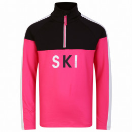 Kinder-Sweatshirt Dare 2b Pow Core Stretch rosa/rot PurePink/Blk