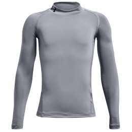Kinder-Funktionsshirt Under Armour HG Armour Mock LS Gray grau Gray