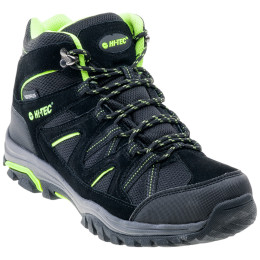 Herrenschuhe Hi-Tec Raposo Mid WP schwarz Black/Lime/DarkGrey