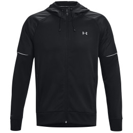Herren-Sweatshirt Under Armour AF Storm FZ Hoodie schwarz Black / / Pitch Gray