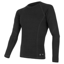 Herren-Funktionsshirt Sensor Merino DF schwarz Black