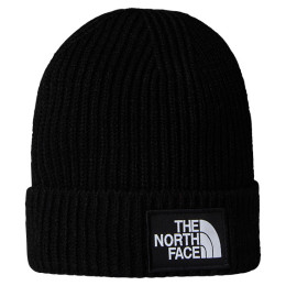 Mütze The North Face Kids Tnf Box Logo Cuffed Beanie schwarz Tnf Black
