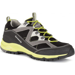 Herrenschuhe Aku Mio GTX schwarz/grün Black/Green