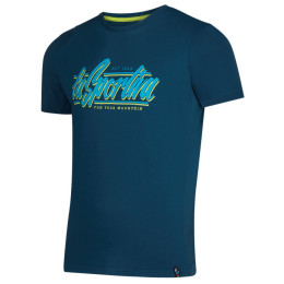 Herren-T-Shirt La Sportiva Retro T-Shirt M dunkelblau Storm Blue