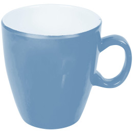 Tassen-Set Bo-Camp Mug Two tone - 4ks hellblau Blue