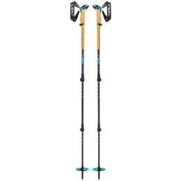 Skialp-Stöcke Leki Bernina Lite 3 schwarz/blau denimblue-darkblue-mint