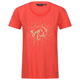 Damen-T-Shirt Regatta Filandra VII rot Peach Bloom