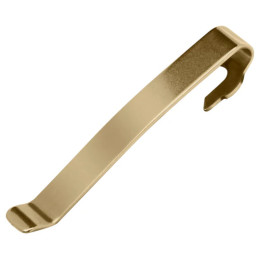 MultiClip Leatherman Quick-Release Engravable Pocket Clip gold PVD BRASS