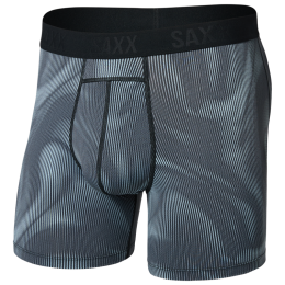 Boxershorts Saxx Smooth Flex Light Compression Boxer Brf grau smoke camo-deep navy
