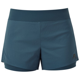 Damenshorts Mountain Equipment Dynamo Wmns Twin Short blau Majolica Blue