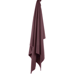 Handtuch LifeVenture Recycled SoftFibre Trek Towel Pocket rot Blackcurrant