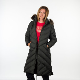 Damen-Wintermantel Northfinder Ximena schwarz pull