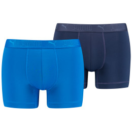 Herren-Boxershorts Puma Sport Microfiber Boxers 2P blau Blue Combo