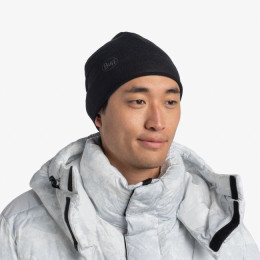 Mütze Buff Polar & Ecostretch schwarz Solid Black