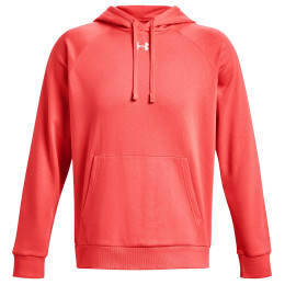 Herren-Sweatshirt Under Armour Rival Fleece Hoodie rot Venom Red / / White