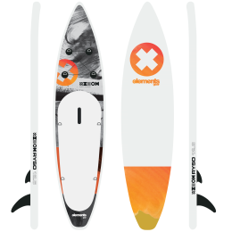 Paddleboards Elements Gear RYSO 12.6 grau grey