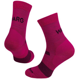 Damensocken Warg Merino Hike W rosa pink