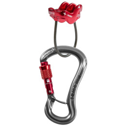 Set-Sicherungsgerät Ocún Belay Set Condor Hurry grau/rot
