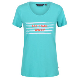 Bavlněné tričko Regatta Filandra VI blau Turquoise