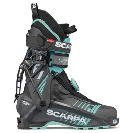 Skialp-Schuhe Scarpa F1 LT WMN grau/blau Carbon-Aqua
