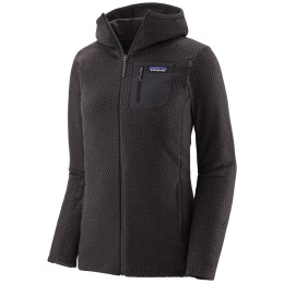 Damen Funktions-Sweatshirt Patagonia R1 Air Full Zip Hoody schwarz Black