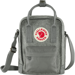 Tasche Fjällräven Kånken Re-Wool Sling grau GraniteGray