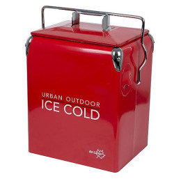 Kühlbox Bo-Camp Retro Coolbox Greenwich Red