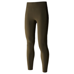 Damen-Leggings The North Face W Bridgeway Hybrid Tight grün NEW TAUPE GREEN