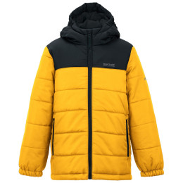 Kinder Winterjacke Regatta Lofthouse Black/Mustard