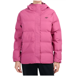 Damen-Winterjacke 4F Down Jacket F0927 rosa Dark Pink