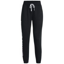 Damen-Jogginghosen Under Armour Rival Terry Graphic Jogr schwarz black