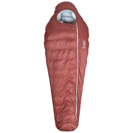 Daunenschlafsack Patizon D 890 S (156-170 cm) rot/grau Red / Silver