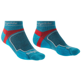 Herrensocken Bridgedale Trail Run UL T2 CS Low blau blue/436