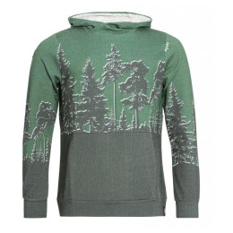 Herren-Sweatshirt Chillaz Mellow grün DarkBlueMelange