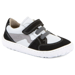 Kinder-Sneaker Frodo Barefoot river White/Black weiß/schwarz