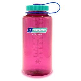 Flasche Nalgene Wide Mouth Sustain 1l rosa/grün Electric Magenta Sustain/2020-2032