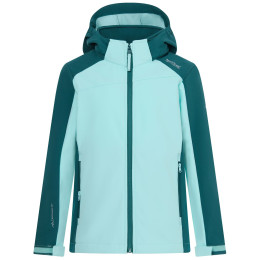 Kinder-Softshell-Jacke Regatta Haydenbury Mediterranea grün/hellgrün Mediterranea/Water Ballet