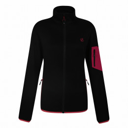 Damen-Sweatshirt Dare 2b W Torrek Fleece schwarz/rosa black