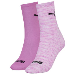 Damensocken Puma Women Sock 2P lila purple
