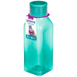 Flasche Sistema Square 475ml dunkelgrün