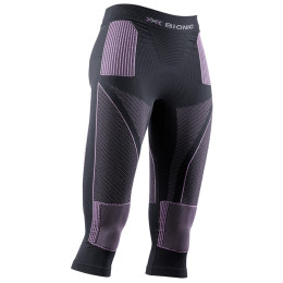 Damen-Funktionsunterhose X-Bionic Energy Accumulator 4.0 Pants 3/4 schwarz/rosa CHARCOAL/MAGNOLIA