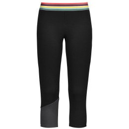 Damen 3/4 Unterhosen Ortovox Fleece Light Short Pants W schwarz black raven
