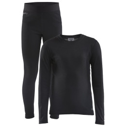 Kinder-Funktionsset Craft Warm Baselayer Junior schwarz Black