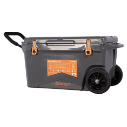 Kühlbox Vango Glacier Wheelie 70L grau/orange Grey
