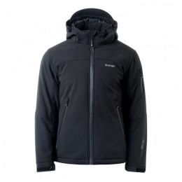 Herren Softshell-Jacke Hi-Tec Geko schwarz Black