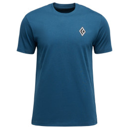 Herren-T-Shirt Black Diamond M Heritage Alpinist Ss Tee blau Indigo (4013)