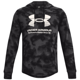 Herren-Sweatshirt Under Armour Rival Terry Novelty HD schwarz Black / Jet Gray / Onyx White