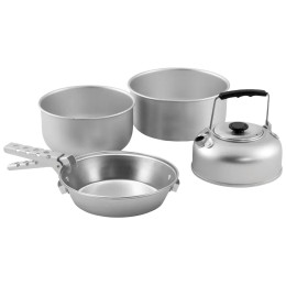 Geschirrset Easy Camp Adventure Cook Set M silber Silver