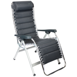 Campingsessel Crespo Gravity chair dunkelgrau dark grey