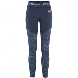 Damen-Leggings Kari Traa Vilde Tights dunkelblau Marin